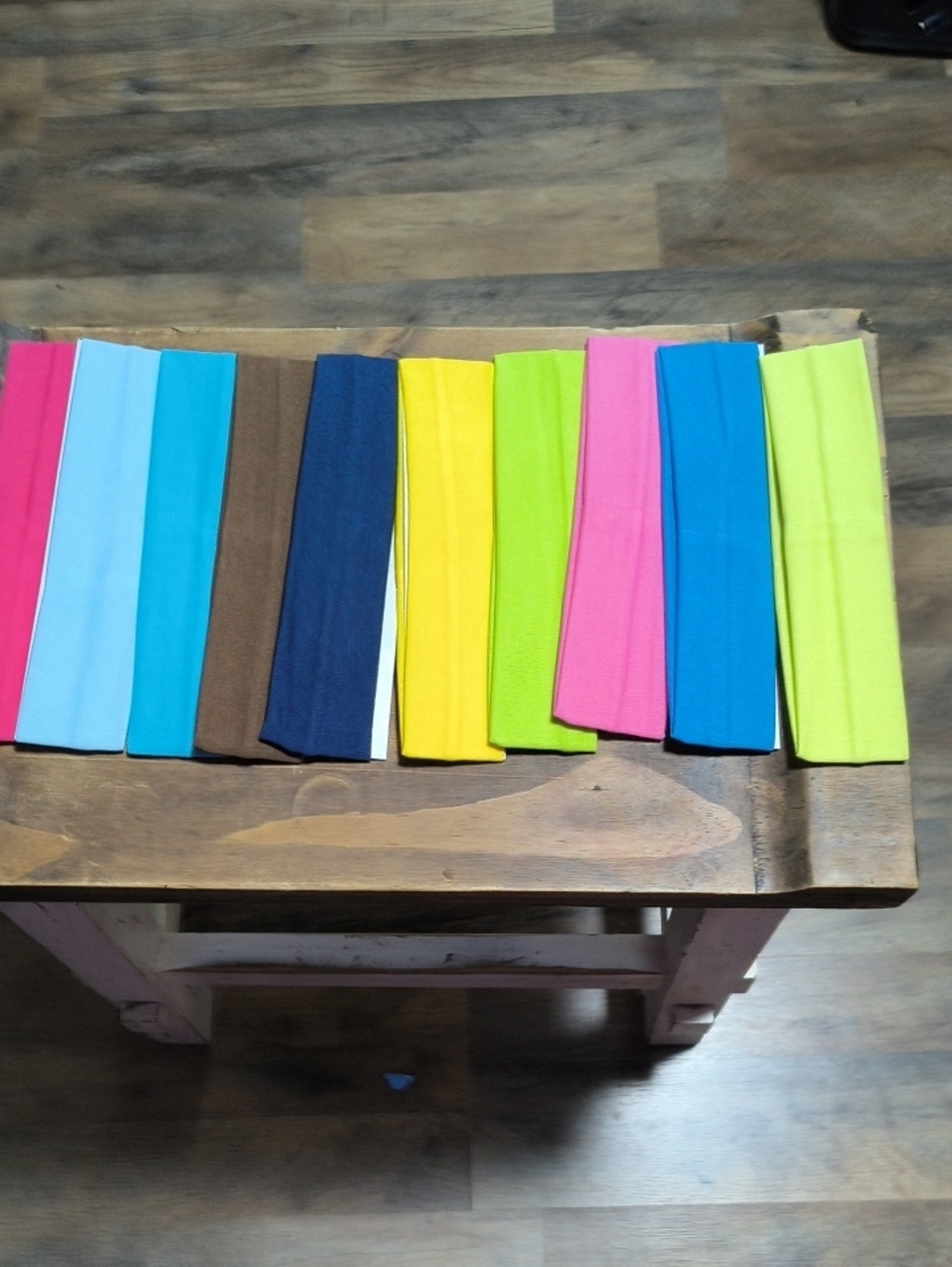 Assorted Women's Stretch Headbands - Neon & Pastel Colors